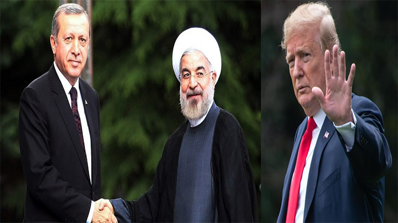 ترەمپ ئێران و توركیا دەخاتە یەك بەرەوە